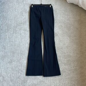 Rag & Bone Women’s Size 0 Black Simone Flare Trousers Pants